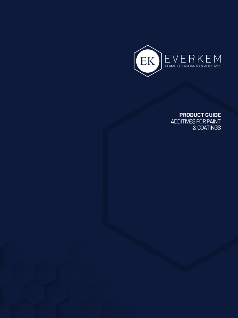 Everkem Product Guide - Additives for Paint & Coatings